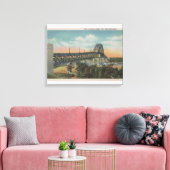 Cape Cod, MassachusettsAussicht auf die Bourne-Brü Leinwanddruck (Insitu (Wohnzimmer))
