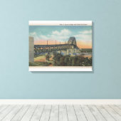 Cape Cod, MassachusettsAussicht auf die Bourne-Brü Leinwanddruck (Insitu (Holzboden))