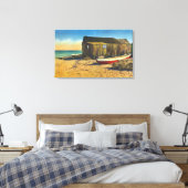 Cape Cod, MassachusettsAussicht auf einen Hummerha Leinwanddruck (Insitu (Schlafzimmer))