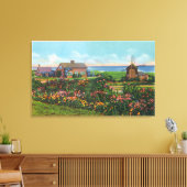 Cape Cod, MassachusettsSicht auf die Zuhause Leinwanddruck (Insitu (Wohnzimmer))