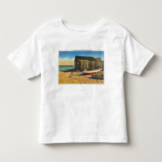 Cape Cod, MassachusettsView einer Kleinkind T-shirt (Vorderseite)