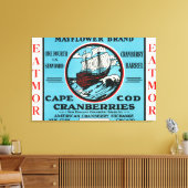 Cape Cod Mayflower Eatmor Cranberries Marke Leinwanddruck (Insitu (Wohnzimmer))
