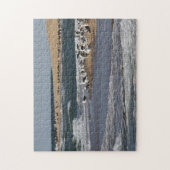 Cape Cod-Meerblick mit Ufervögeln Puzzle (Vertikal)