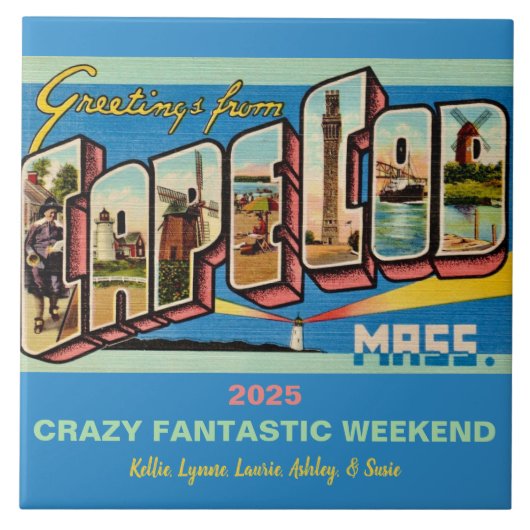 Cape Cod Memory Fliese (Vorderseite)