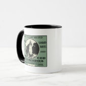 Cape Cod Minots Light Brand Cranberry Label Tasse (Vorderseite Links)