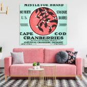 Cape Cod Mistletoe Markenbezeichnungen Cranberry L Leinwanddruck (Insitu (Wohnzimmer))