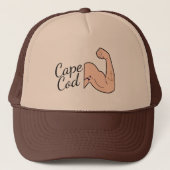 Cape Cod Muscle Trucker Hat Truckerkappe (Vorderseite)