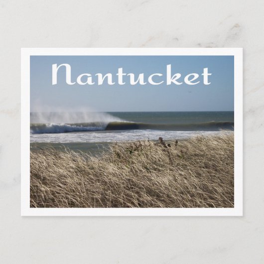 Cape Cod Nantucket, Massachusetts Postkarte (Vorderseite)
