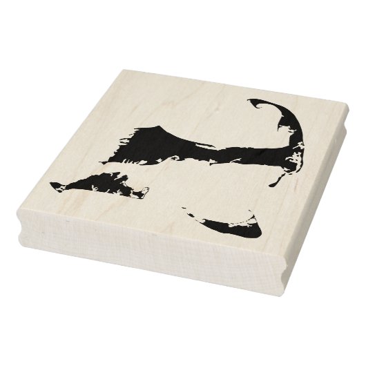 Cape Cod, Nantucket und Martha's Vineyard Map Gummistempel (Stempel)