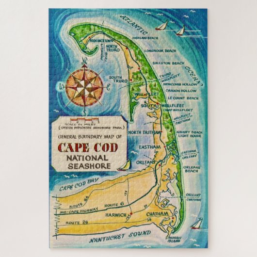 Cape Cod National Seashore 20x30 Puzzle (Vertikal)