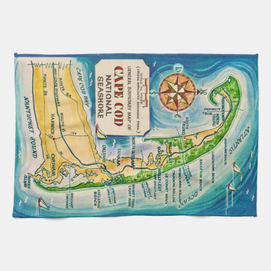 Cape Cod National Seashore  Geschirrtuch (Horizontal)