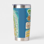 Cape Cod National Seashore Isolierte Tasse Thermobecher (Rechts)