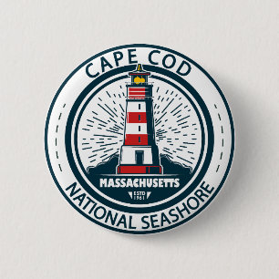 Cape Cod National Seashore Massachusetts Abzeichen Button