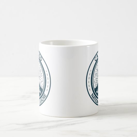 Cape Cod National Seashore Massachusetts Abzeichen Kaffeetasse (Mittel)