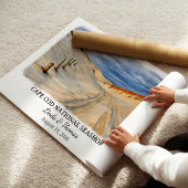 Cape Cod National Seashore Massachusetts Aquarell Poster
