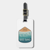 Cape Cod National Seashore Massachusetts Seagulls Gepäckanhänger (Vorderseite vertikal)