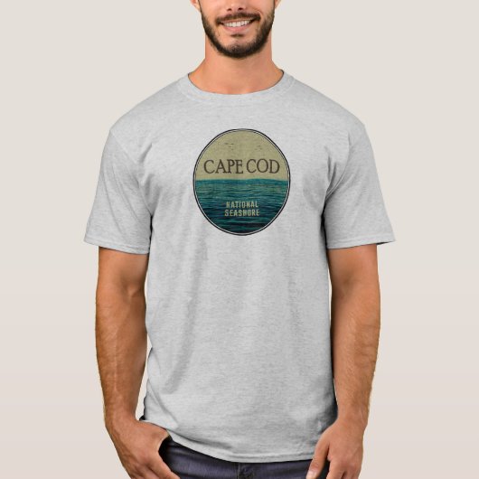 Cape Cod National Seashore Ocean Birds T-Shirt (Vorderseite)