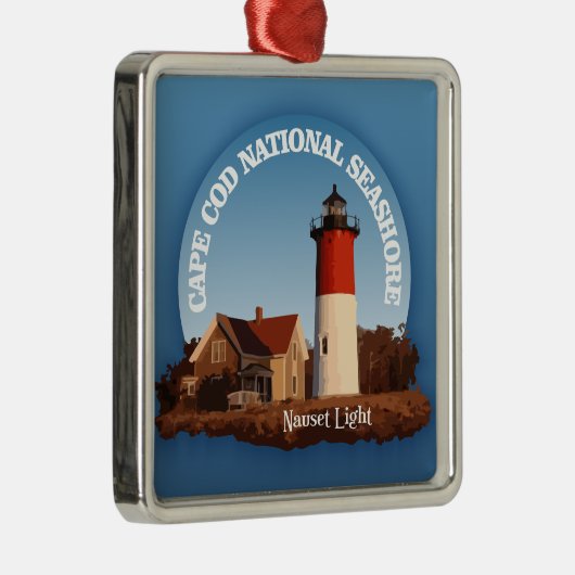 Cape Cod National Seashore Ornament Aus Metall (Rechts)