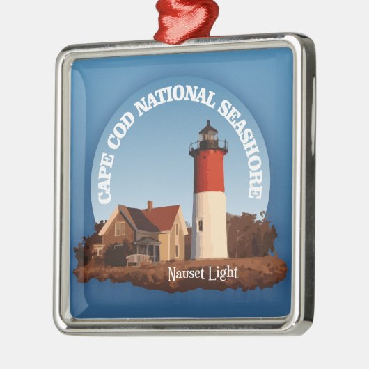 Cape Cod National Seashore Ornament Aus Metall (Links)