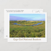 Cape Cod National Seashore Pilgrim Höhen Postkarte (Vorne/Hinten)