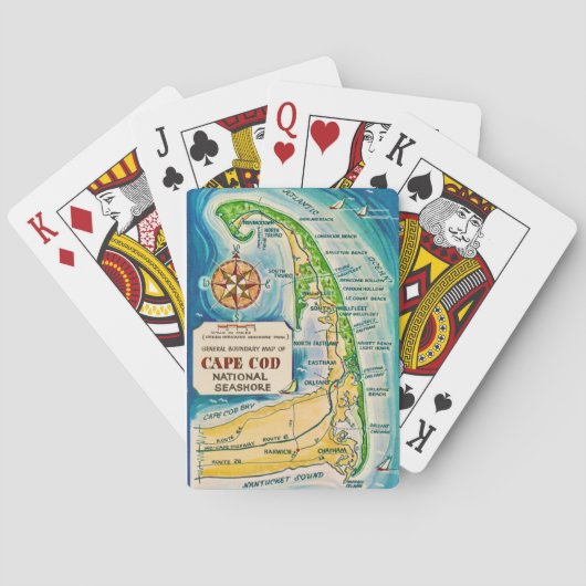 Cape Cod National Seashore Playing Cards Spielkarten (Rückseite)