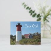 Cape Cod Nauset Lighthouse, Massachusetts Postkart Postkarte (Stehend Vorderseite)