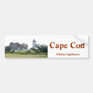 Cape Cod Nobska Leuchtturm-Autoaufkleber Autoaufkleber