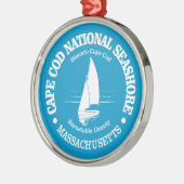 Cape Cod NS (Segelboot) Ornament Aus Metall (Links)