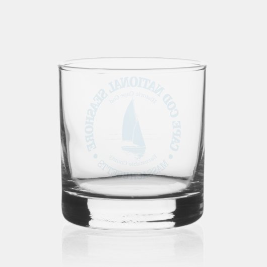 Cape Cod NS (Segelboot) Whiskyglas (Rückseite)