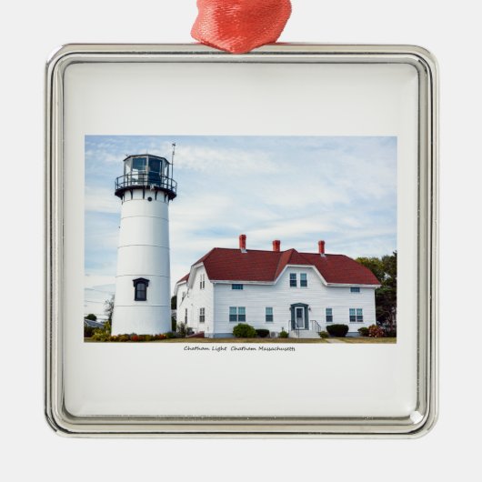 Cape Cod Ornament Aus Metall (Vorne)