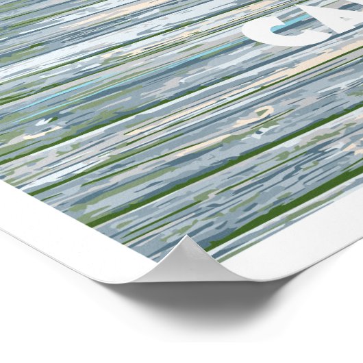 Cape Cod Poster (Ecke)