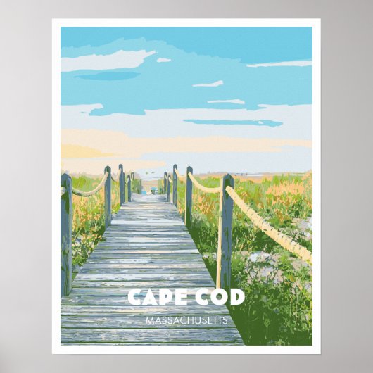 Cape Cod Poster (Vorne)