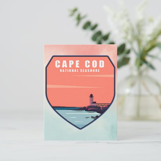 Cape Cod Postkarte (Stehend Vorderseite)