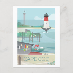 Cape Cod Postkarte