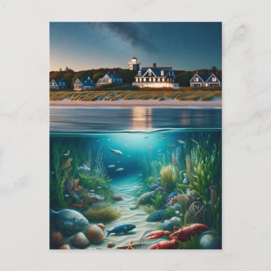 Cape Cod Postkarte (Vorderseite)