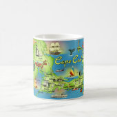 Cape Cod Postkarten-Tasse Kaffeetasse (Mittel)