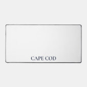 Cape Cod Preppy Küstenstil  Schreibtischunterlage (Vorderseite)