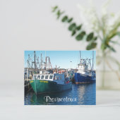 Cape Cod Provincetown Hafen, Post Card Postkarte (Stehend Vorderseite)