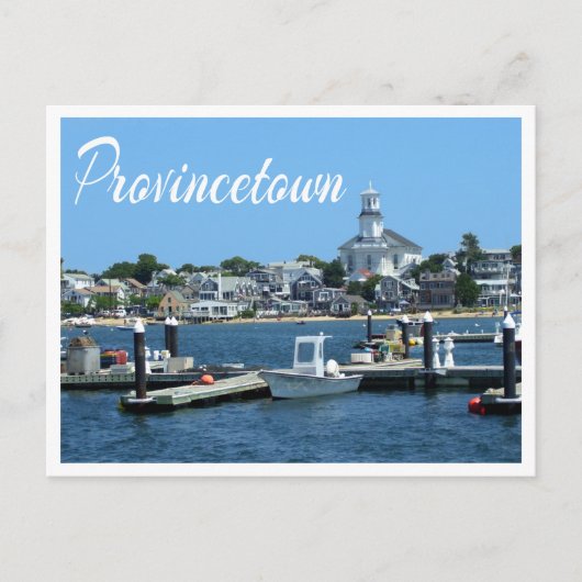 Cape Cod, Provincetown MA Post Card Postkarte (Vorderseite)
