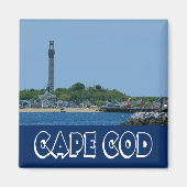 Cape Cod, Provincetown Massachusetts Leuchtturm Magnet (Vorne)