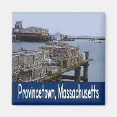 Cape Cod, Provincetown Massachusetts Leuchtturm Magnet (Vorne)