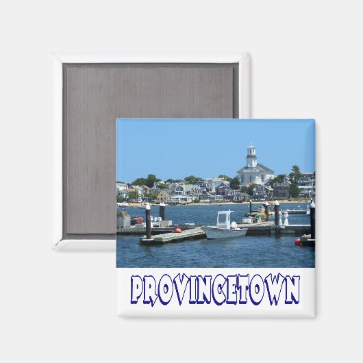 Cape Cod, Provincetown Massachusetts, MA Magnet (Vorderseite/Rückseite)
