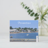 Cape Cod, Provincetown Massachusetts Post Card Postkarte (Stehend Vorderseite)