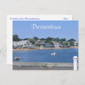 Cape Cod, Provincetown Massachusetts Post Card Postkarte (Vorne/Hinten)