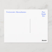 Cape Cod, Provincetown Massachusetts Post Card Postkarte (Rückseite)