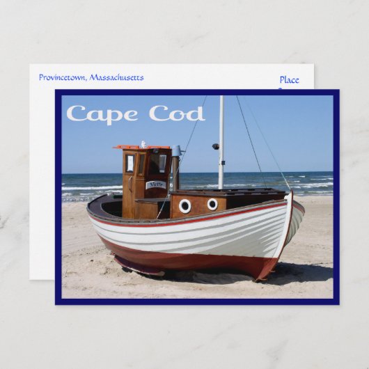 Cape Cod, Provincetown, Massachusetts Postcard Postkarte (Vorne/Hinten)