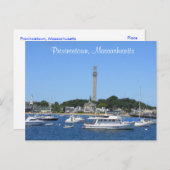 Cape Cod Provincetown Massachusetts Postkarte (Vorne/Hinten)
