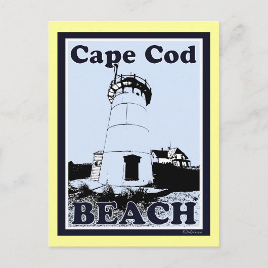 Cape Cod Provincetown Postkarte (Vorderseite)