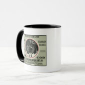 Cape Cod Puritan Brand Cranberry Label Tasse (Vorderseite Links)