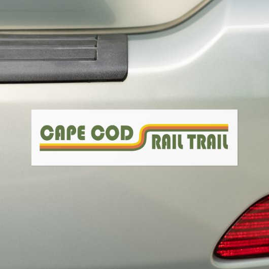 Cape Cod Rail Trail Autoaufkleber (Auf Auto)